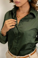 Green Basic Shirt