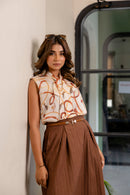 Brown Skirt