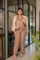 Mocha Mousse Turkish Linen Trousers